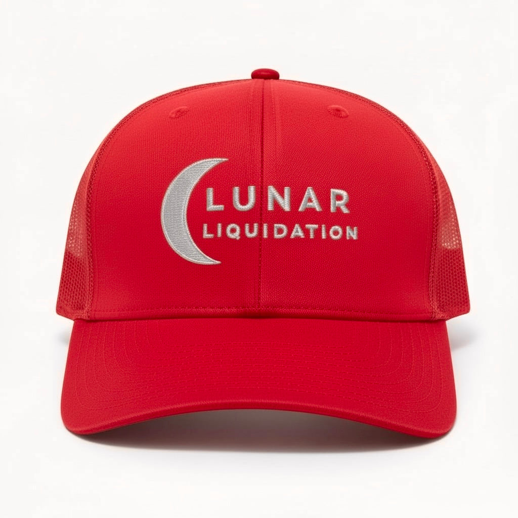 Lunar Trucker Cap | White Logo
