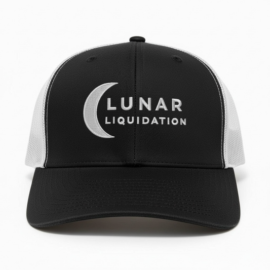 Lunar Trucker Cap | White Logo