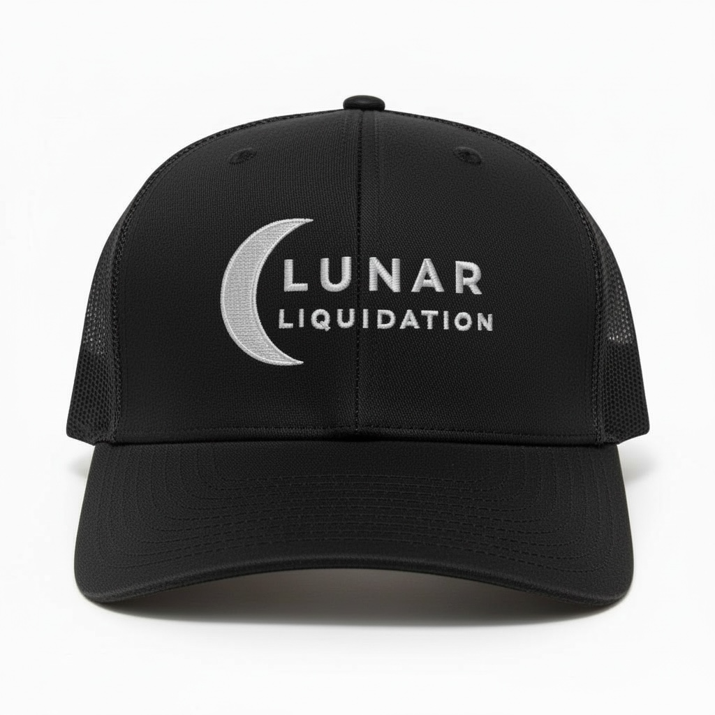 Lunar Trucker Cap | White Logo