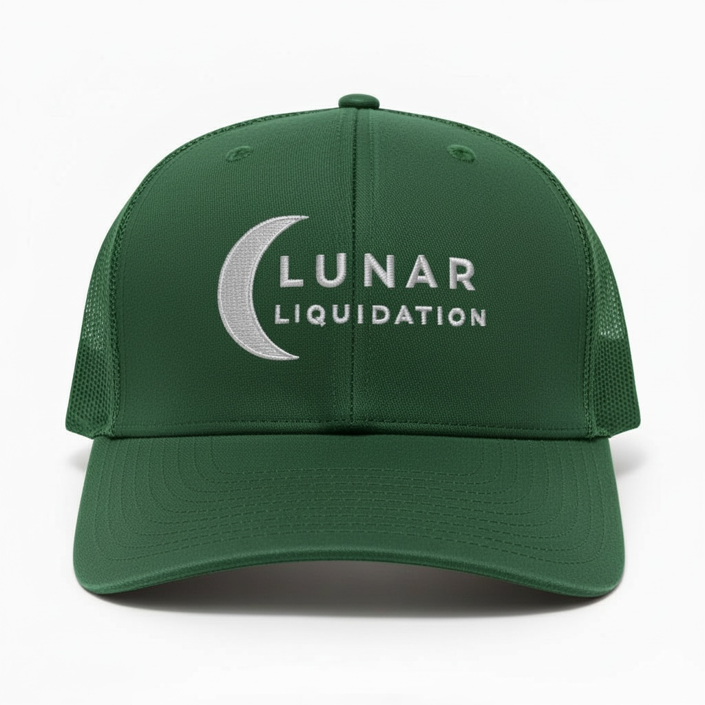Lunar Trucker Cap | White Logo