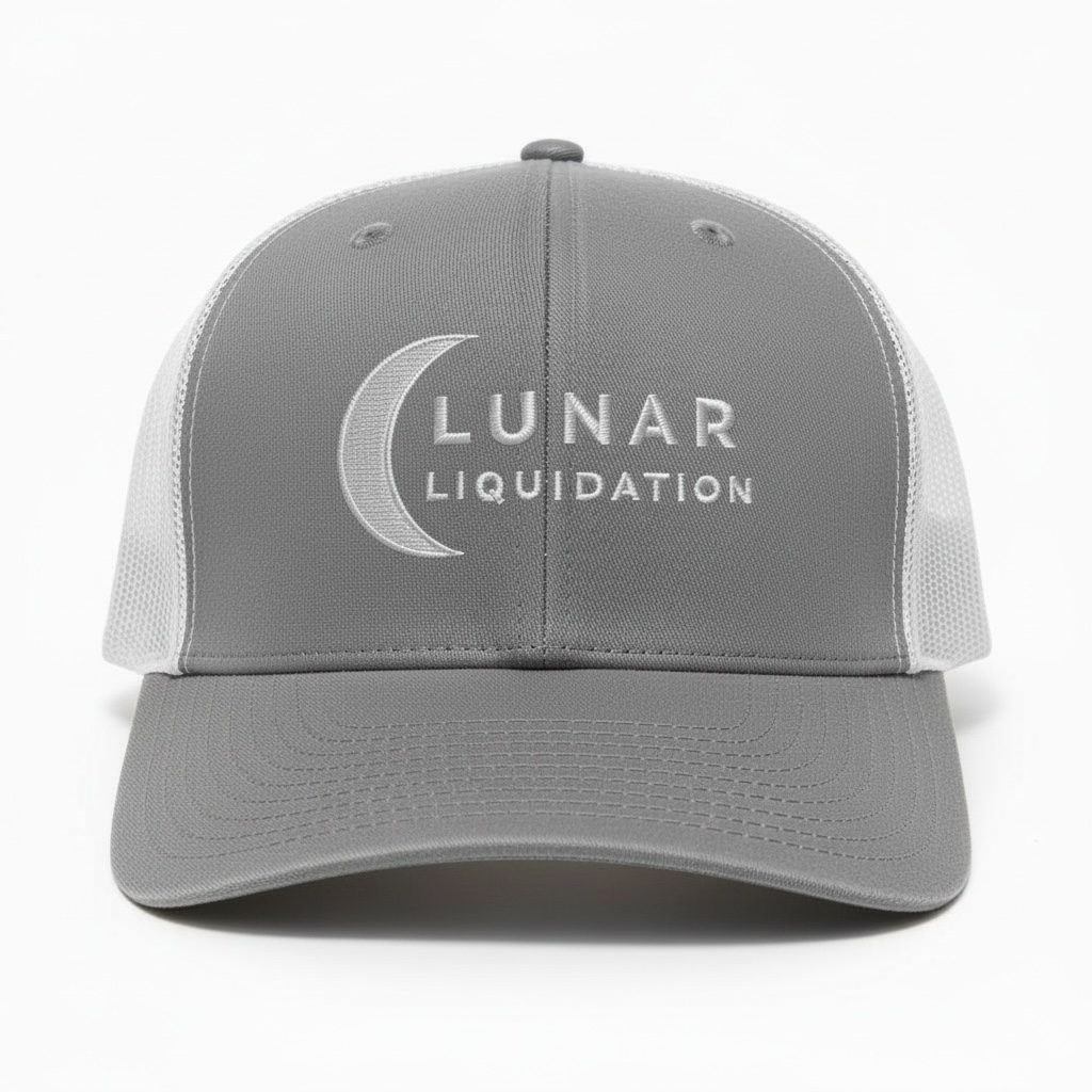 Lunar Trucker Cap | White Logo