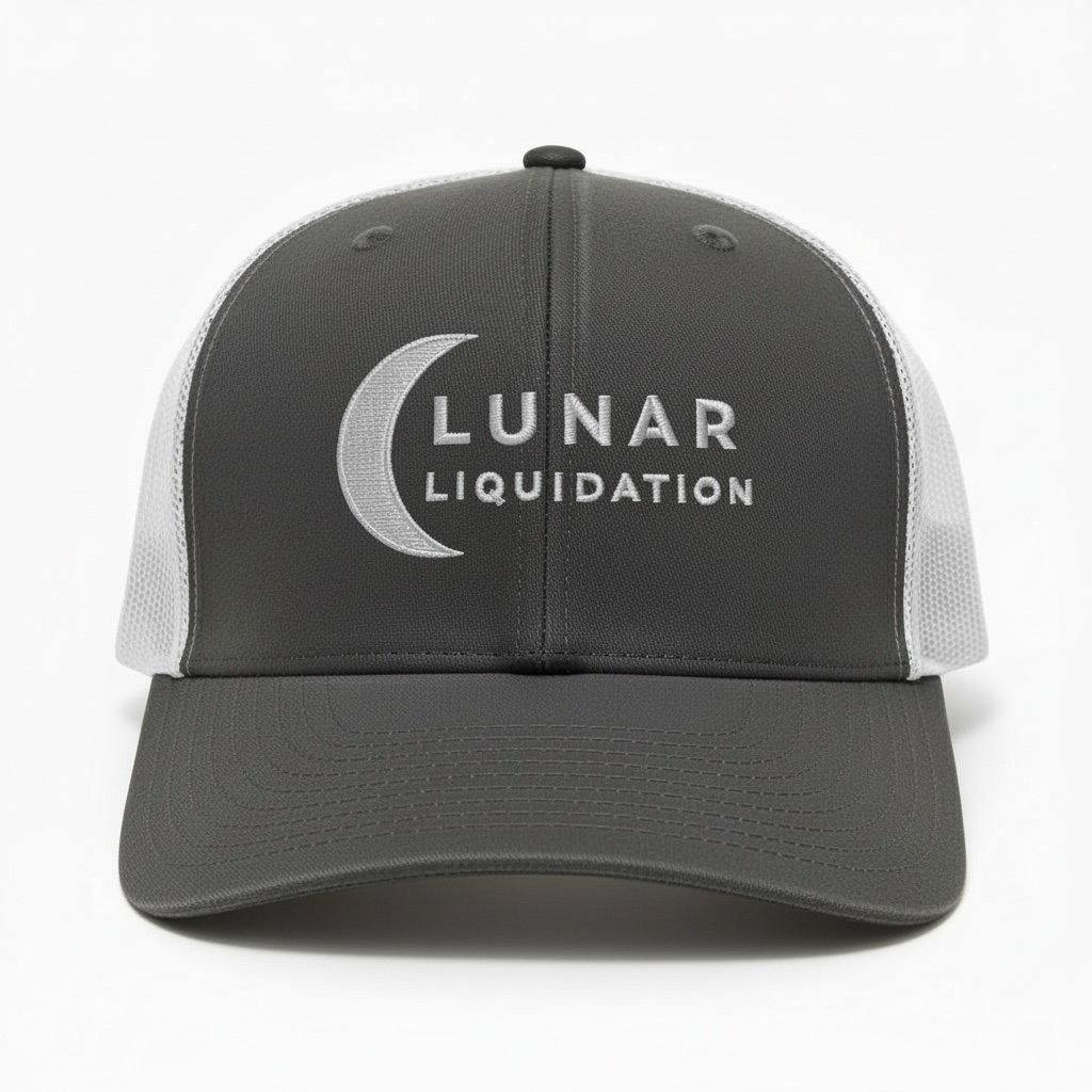 Lunar Trucker Cap | White Logo