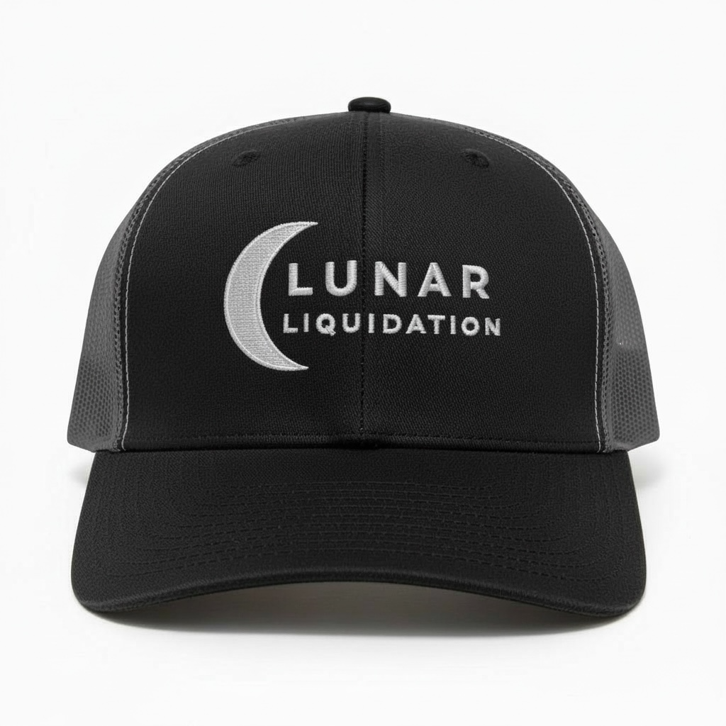 Lunar Trucker Cap | White Logo