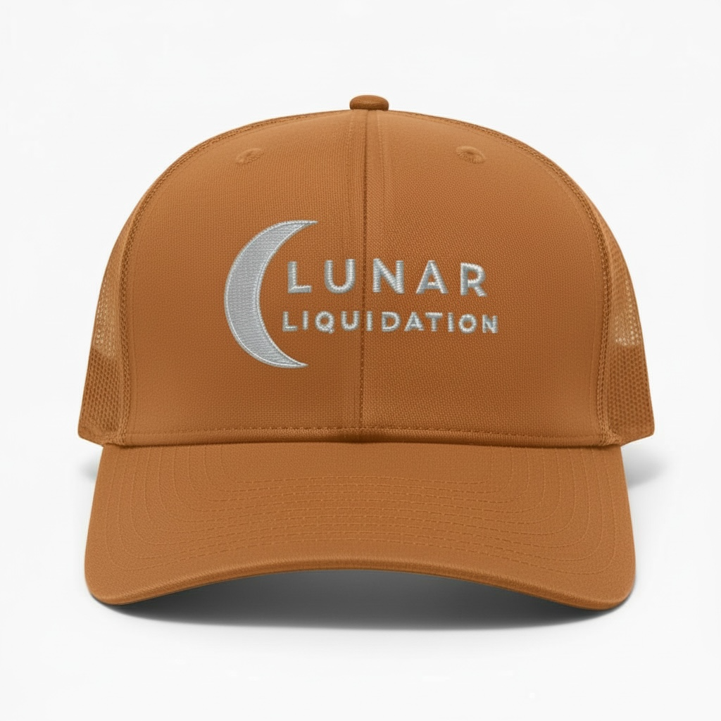 Lunar Trucker Cap | White Logo